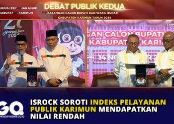 ISROCK Soroti Indeks Pelayanan Publik Karimun Mendapatkan Nilai Rendah