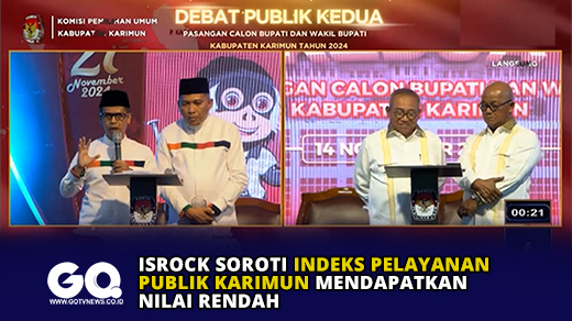 ISROCK Soroti Indeks Pelayanan Publik Karimun Mendapatkan Nilai Rendah