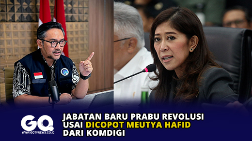 Jabatan Baru Prabu Revolusi Usai Dicopot Meutya Hafid dari Komdigi