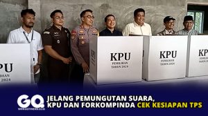 Jelang Pemungutan Suara, KPU dan Forkompinda Cek Kesiapan TPS