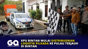 KPU Bintan Mulai Distribusikan Logistik Pilkada ke Pulau Terjauh di Bintan