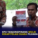 KPU Tanjungpinang Mulai Rekapitulasi Suara Pilkada 2024