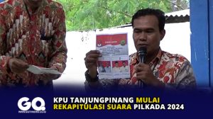 KPU Tanjungpinang Mulai Rekapitulasi Suara Pilkada 2024