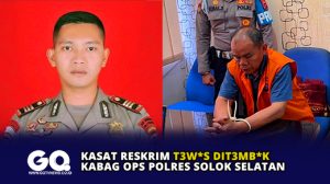 Kasat Reskrim Tewas Ditembak Kabag OPS Polres Solok Selatan