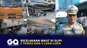 Kecelakaan Maut di Slipi, 2 Tewas dan 3 Luka-Luka