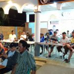 Keseruan Nobar Indonesia vs Jepang Bersama Rocky Marciano Bawole