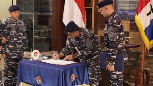 Komandan Lantamal IV Batam Pimpin Sartijab Asrena