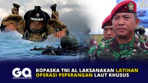 Kopaska TNI AL Laksanakan Latihan Operasi Peperangan Laut Khusus