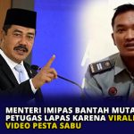 Menteri Imipas Bantah Mutasi Petugas Lapas Karena Viralkan Video Pesta Sabu