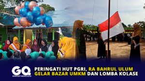 Peringati HUT PGRI, RA Bahrul Ulum Gelar Bazar UMKM dan Lomba Kolase