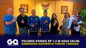 Polemik Donasi Rp 1,3 M Agus Salim, Kemensos Akhirnya Turun Tangan