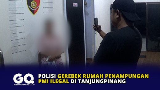 Polisi Gerebek Rumah Penampungan PMI Ilegal di Tanjungpinang