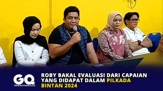 Roby Bakal Evaluasi dari Capaian yang Didapat Dalam Pilkada Bintan 2024