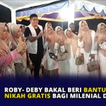 Roby- Deby Bakal Beri Bantuan Nikah Gratis Bagi Milenial di Bintan