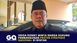 Sekda Ronny Minta Warga Dukung Pembangunan Proyek Strategis Nasional di Bintan