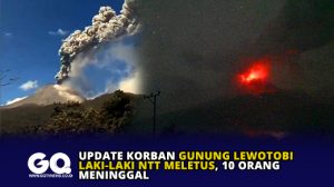 Update Korban Gunung Lewotobi Laki-Laki NTT Meletus, 10 Orang Meninggal