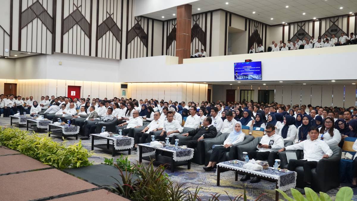Usai Cuti, Kepala BP Batam Dengarkan Laporan Kinerja dari Wakil Kepala BP Batam.