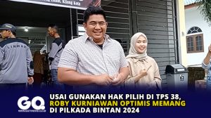 Usai Gunakan Hak Pilih di TPS 38, Roby Kurniawan Optimis Menang di Pilkada Bintan 2024
