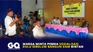 Warga Minta Pemda Sosialisasi Dulu Sebelum Bangun DAM Bintan
