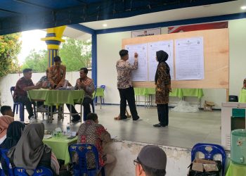 Rahma dan Ansar Unggul di TPS 34 Kelurahan Pinang Kencana