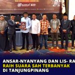 Ansar-Nyanyang dan Lis- Raja Raih Suara Sah Terbanyak di Tanjungpinang
