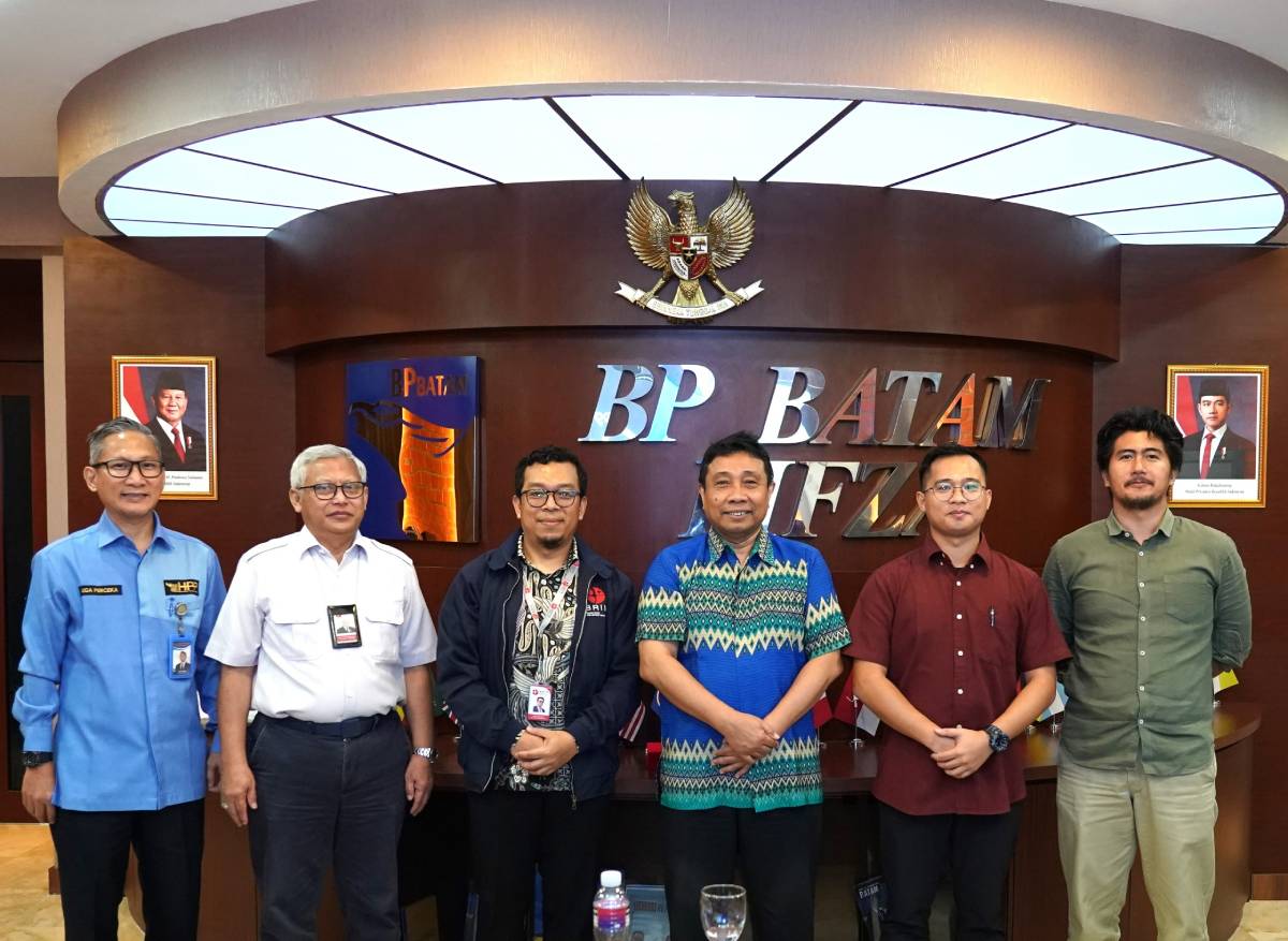 BP Batam Terima Kunjungan Kerja Pusat Riset Teknologi Transportasi BRIN.