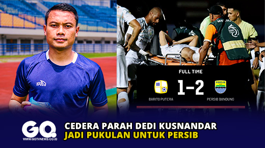 Cedera Parah Dedi Kusnandar Jadi Pukulan untuk Persib
