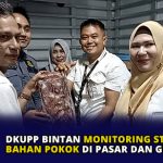 DKUPP Bintan Monitoring Stok Bahan Pokok di Pasar dan Gudang