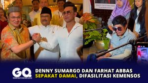 Denny Sumargo dan Farhat Abbas Sepakat Damai, Difasilitasi Kemensos