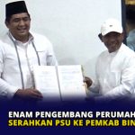 Enam Pengembang Perumahan Serahkan PSU ke Pemkab Bintan