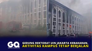 Gedung Rektorat UIN Jakarta Kebakaran, Aktivitas Kampus Tetap Berjalan