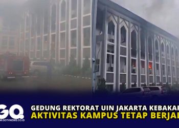 Gedung Rektorat UIN Jakarta Kebakaran, Aktivitas Kampus Tetap Berjalan