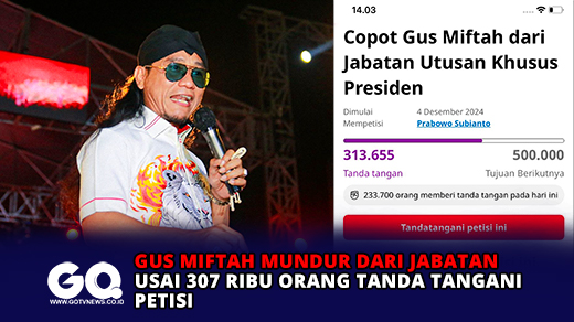 Gus Miftah Mundur dari Jabatan Usai 307 Ribu Orang Tanda Tangani Petisi
