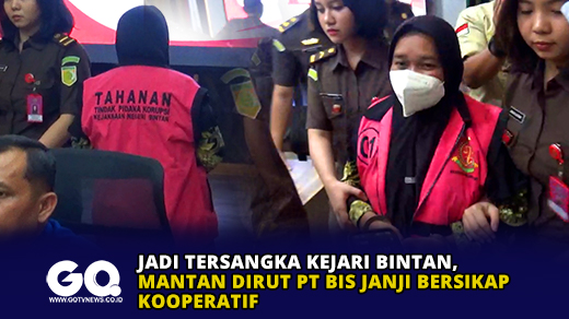Jadi Tersangka Kejari Bintan, Mantan Dirut PT BIS Janji Bersikap Kooperatif