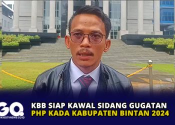 KBB Siap Kawal Sidang Gugatan PHP Kada Kabupaten Bintan 2024
