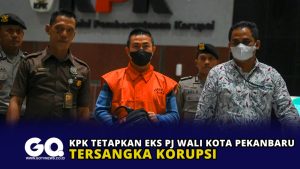 KPK Tetapkan Eks Pj Wali Kota Pekanbaru Tersangka Korupsi