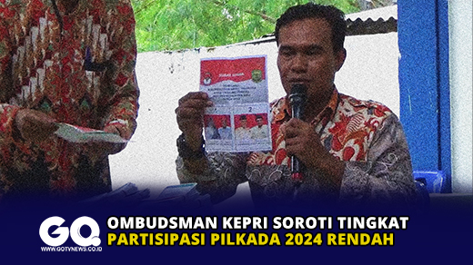 Ombudsman Kepri Soroti Tingkat Partisipasi Pilkada 2024 Rendah