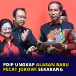PDIP Ungkap Alasan Baru Pecat Jokowi Sekarang