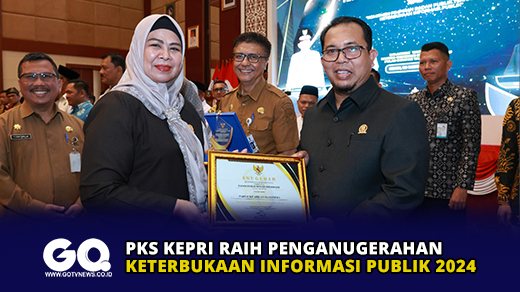 PKS Kepri Raih Penganugerahan Keterbukaan Informasi Publik 2024