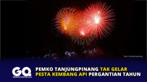 Pemko Tanjungpinang Tak Gelar Pesta Kembang Api Pergantian Tahun