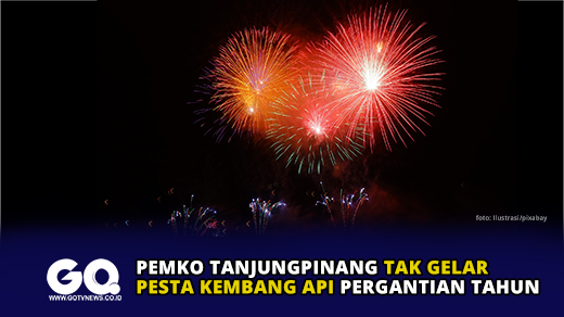 Pemko Tanjungpinang Tak Gelar Pesta Kembang Api Pergantian Tahun