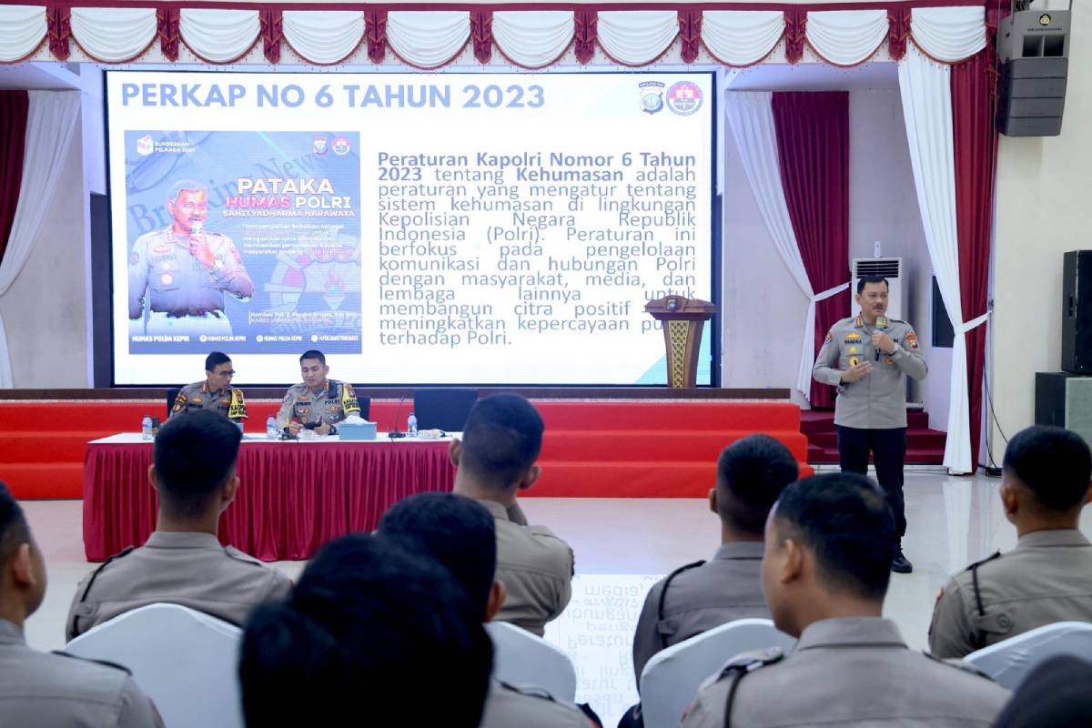 Polda Kepri Gelar Pelatihan Pra-Operasi PAM Nataru 2024-2025.