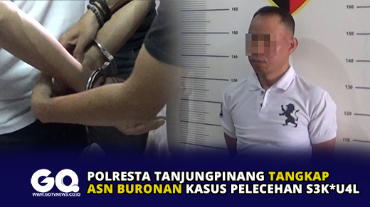 Polresta Tanjungpinang Tangkap ASN Buronan Kasus Pelecehan Seksual