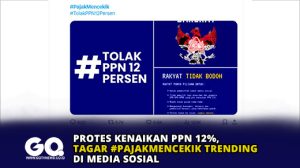 Protes Kenaikan PPN 12%, Tagar #PajakMencekik Trending di Media Sosial
