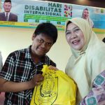Ratusan Penyandang Disabilitas di Tanjungpinang Dapat Bantuan Sembako