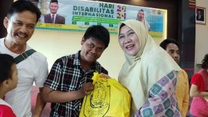 Ratusan Penyandang Disabilitas di Tanjungpinang Dapat Bantuan Sembako