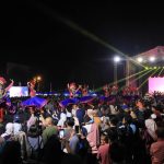 Ribuan Masyarakat Bereuforia, Gemerlap Malam Puncak Hari Jadi Ke 76 Kabupaten Bintan