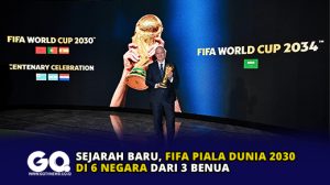 Sejarah Baru, FIFA Piala Dunia 2030 di 6 Negara dari 3 Benua