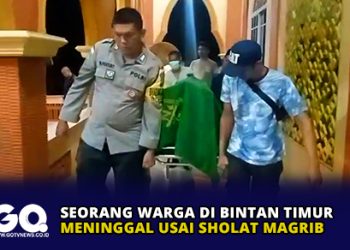 Seorang Warga di Bintan Timur Meninggal Usai Sholat Magrib