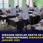 Seragam Sekolah Gratis SD-SMP di Tanjungpinang Dibagikan Januari 2025